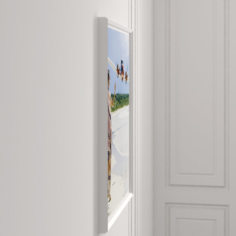 Model Walking On Beach Giclee Print by Pakchanian Kourken