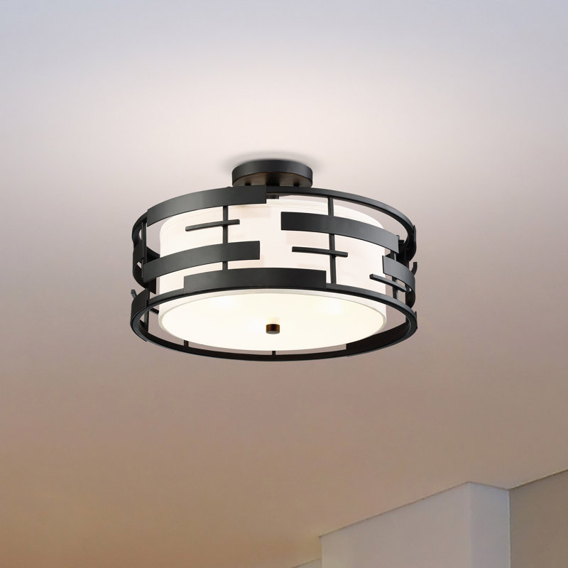 Carnbrock Semi Flush Mount
