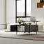 Table basse relevable, table centrale relevable avec grand espace de rangement caché, tablettes ouvertes-2080869242
