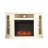 Claremont Convertible Media Electric Fireplace