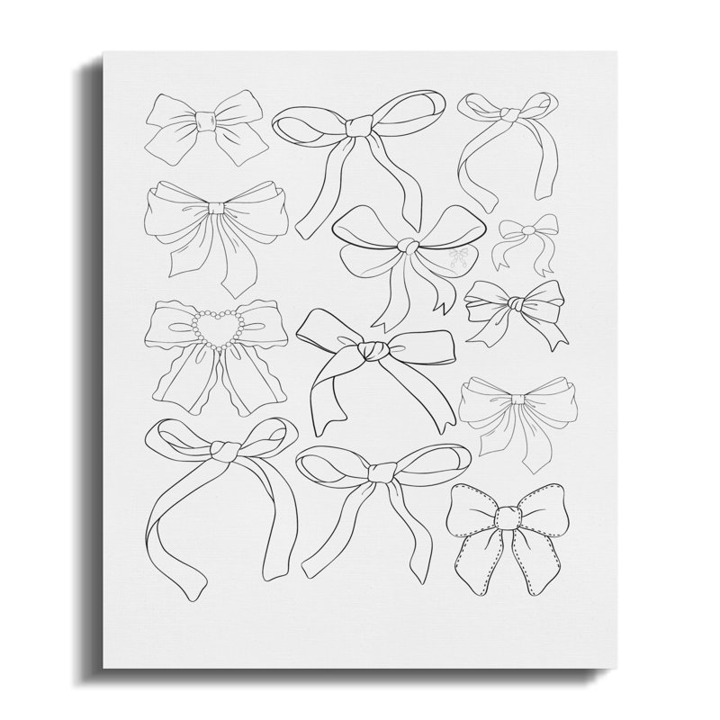Crichton Wrapped Canvas Print Set, 15x30