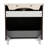 39.38'' Single Bathroom Vanity with Ceramic Top with Mirror-92716003