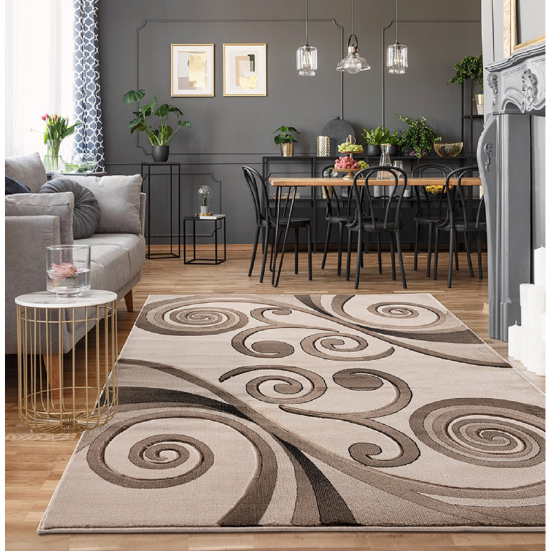 Adonia Abstract Indoor Rug, Rectangle 9'6" x 13'10"