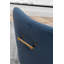 Chaise d'appoint rembourrée en velours Mayreli-105516010