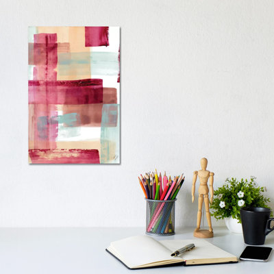 Rose And Peach I by Lanie Loreth - Wrapped Canvas Gallery-Wrapped Canvas Giclée