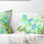 Danse florale d’un coussin lombaire en spirale brillante