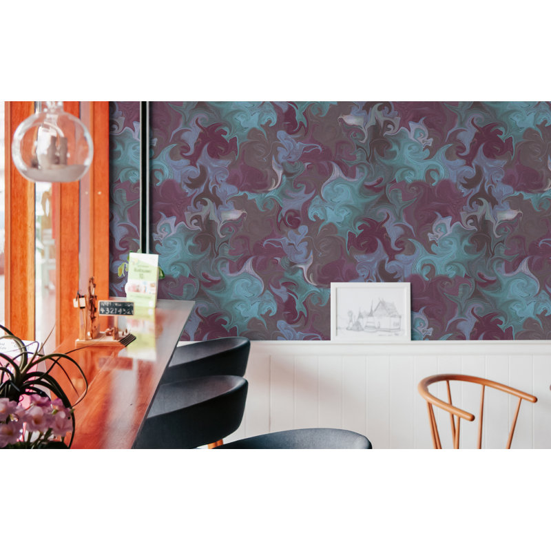 Abstract Wallpaper, Cool Plum