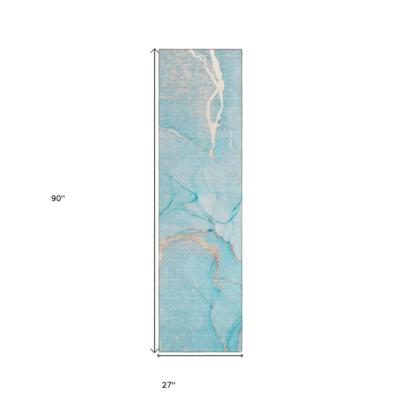 Tapis de couloir d'extérieur 8 pi
