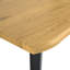 Ensemble de table de salle à manger moderne 4 pièces pour 4 personnes avec chaises pivotantes Ross, conception peu encombrante-2105698351-2105698346