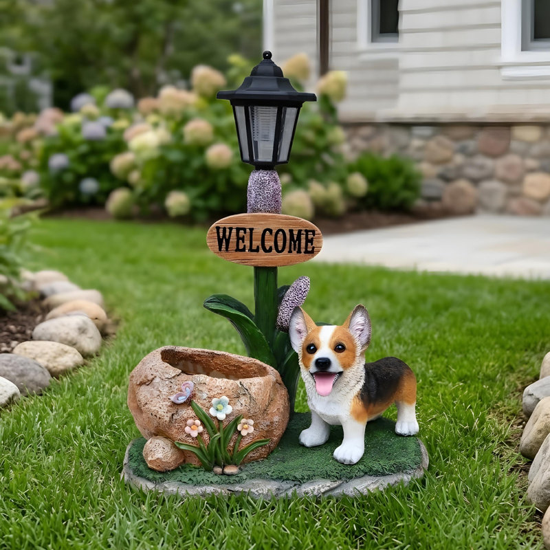 Jardinière Corgi Dog