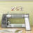 Twin Over Twin Wooden Bunk Bed With Slide And Staircase Storage-255407520