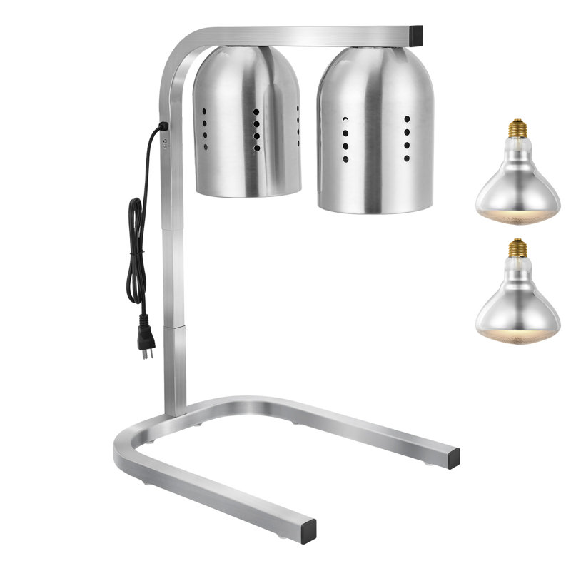 Lampe commerciale commerciale avec ampoules de 500 W pour buffet de cuisine