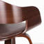 Tabouret en similicuir revêtu de tissu d'ameublement-115824169-115824171