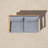 Tempo 58'' Wide Outdoor Teak Loveseat with Cushions