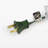 Home Heritage 9 Foot Lowell Flocked Pencil Pine Prelit Christmas Tree With Lights