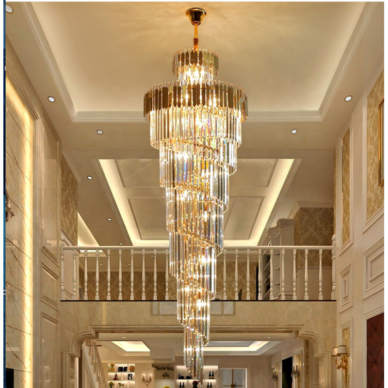 Lustre en cristal 32 lumières or 32 "Grand