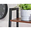 Dawnella 130 cm H x 64 cm W Steel Etagere Bookcase-1004019493-1004019495