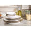 Fortessa Bordo Stoneware, 16 Piece Dinnerware Set (Service for 4), Ivory-820493698