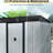 8 X 6 Ft Outdoor Metal Storage With Sliding Doors - Streamline Garden, Lawn Spacious 8Ft 6Ft Maximize Space-125090431