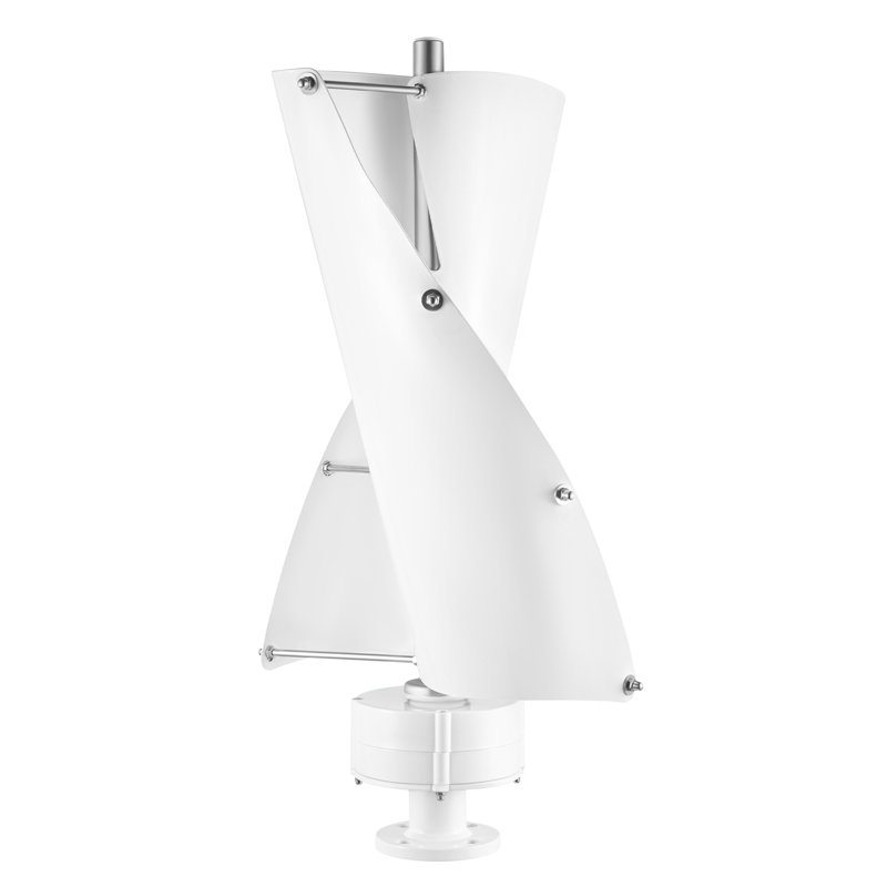Puissance maximale de l'éolienne à énergie verticale 12V 100W, Blanc, bleu, vent
