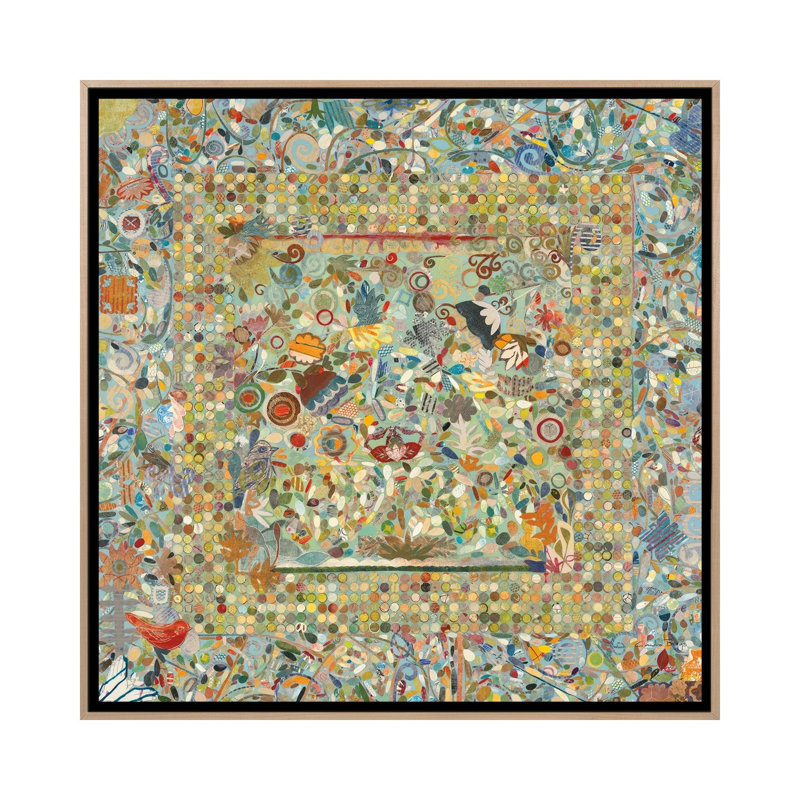 La liberté de créer - reproduction d'art murale encadrée, Beige, Reproduction encadrée sans passe-partout, H 18 po x l 18 po