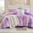 Modern Bedding Sets, King Cal King Polyester Watercolor Tie Dye for Home