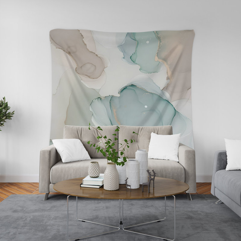 Tapisserie murale, H 88 po x l 104 po x P 1,2 po