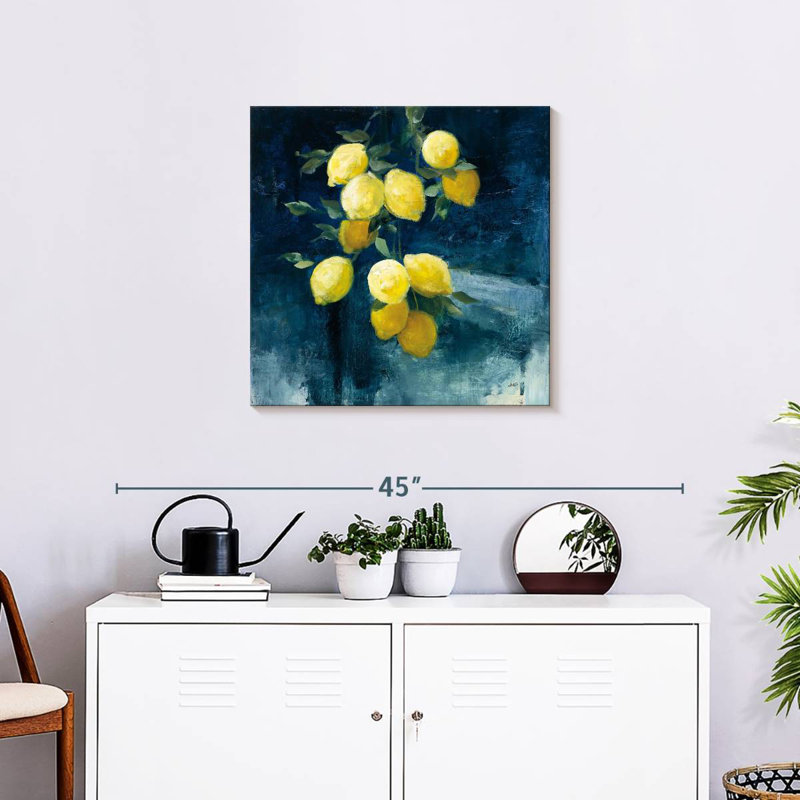 Yarlin Lemon Grove I, 24" H x 24" W