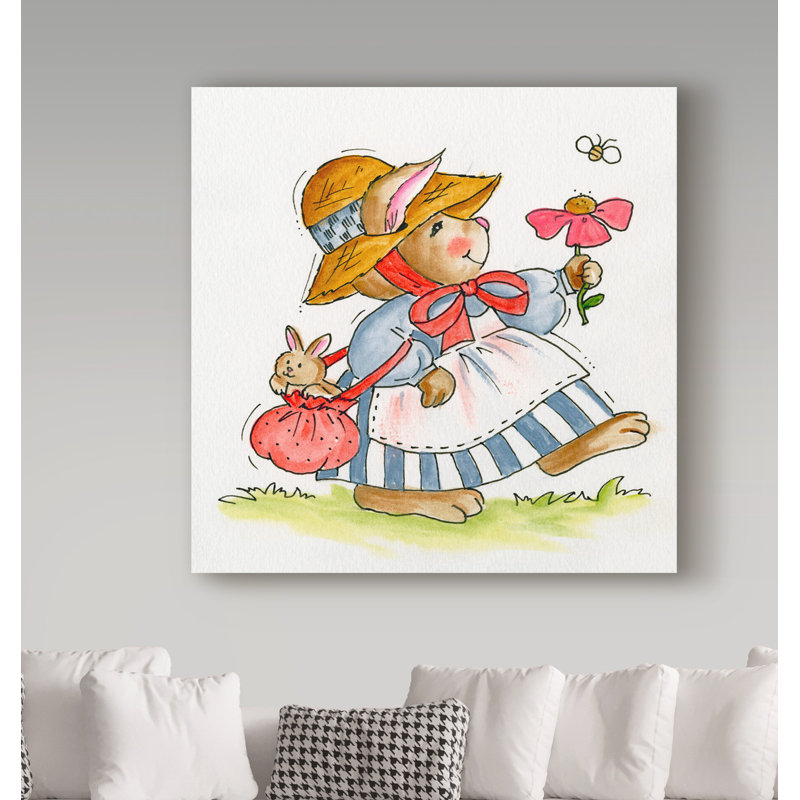 « fleur guide », art sur toile, H 14 po x l 14 po x P 2 po