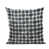 Noir / pois blancs