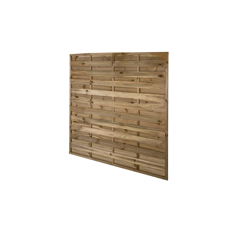 180cm H x 180cm W Natural Timber Fence Panels