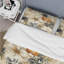 Literie antique avec pivoines beiges et bleues II-2137179964