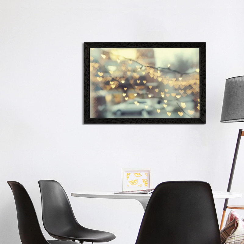 Holding Onto Love by Chelsea Victoria - Floater Frame Print on Canvas, 66.04 cm H x 45.72 cm W, Black