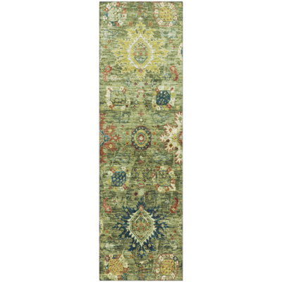 Premium Machine Washable Alaina AMF1927 Global Rug