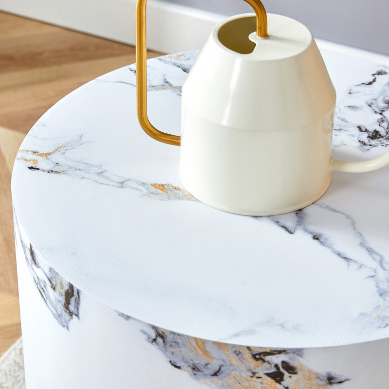 Table basse Ivy Bronx, H 15,7 po x l 15,7 po x P 15,7 po
