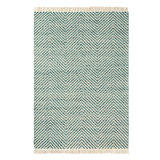 Wool Chevron Area Rug
