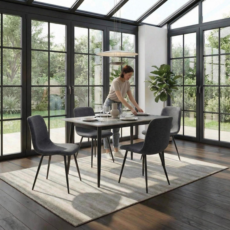 Aahyan 4 - Person Dining Set