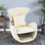 Accent Chairs With Storage, Beige Polyester Modern Compact Home Lounge