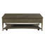 Table basse en bois massif avec rangement Daniel-James