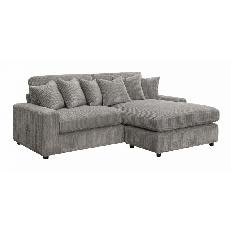 Sectional Sofa w/6 Pillows