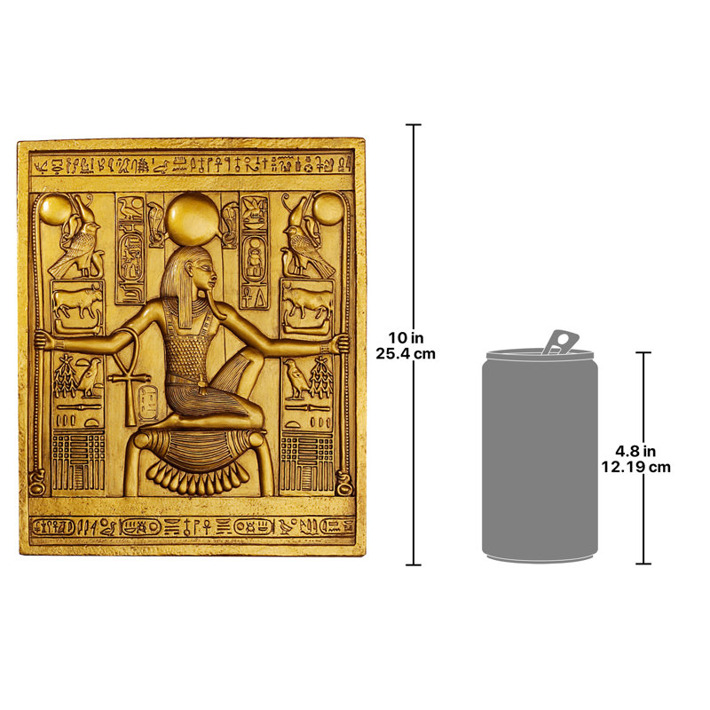 Sculpture murale Kristophe Temple Stutankhamen