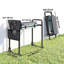 Tabouret de jardin pliable robuste