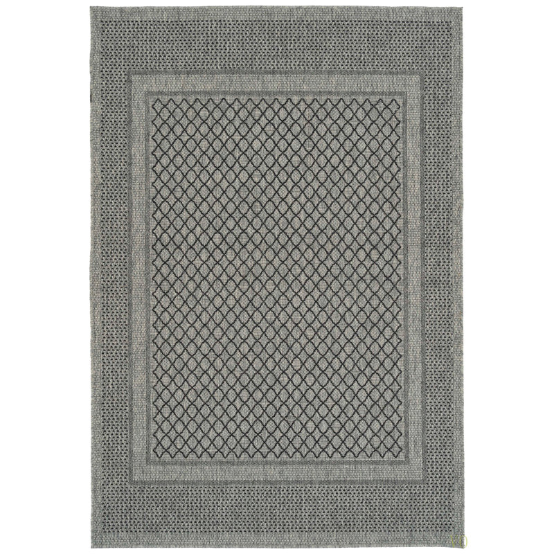 Tapis rectangulaire moderne, transitionnel, géométrique, sud-ouest, texturé 7 pi 10 po x 10 pi, Rectangle 7 pi 10 po x 10 pi