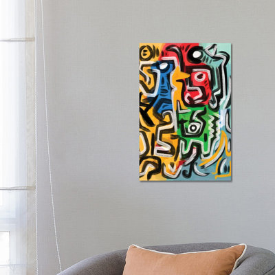 Primal Energy Of Life by Emmanuel Signorino - Wrapped Canvas Print