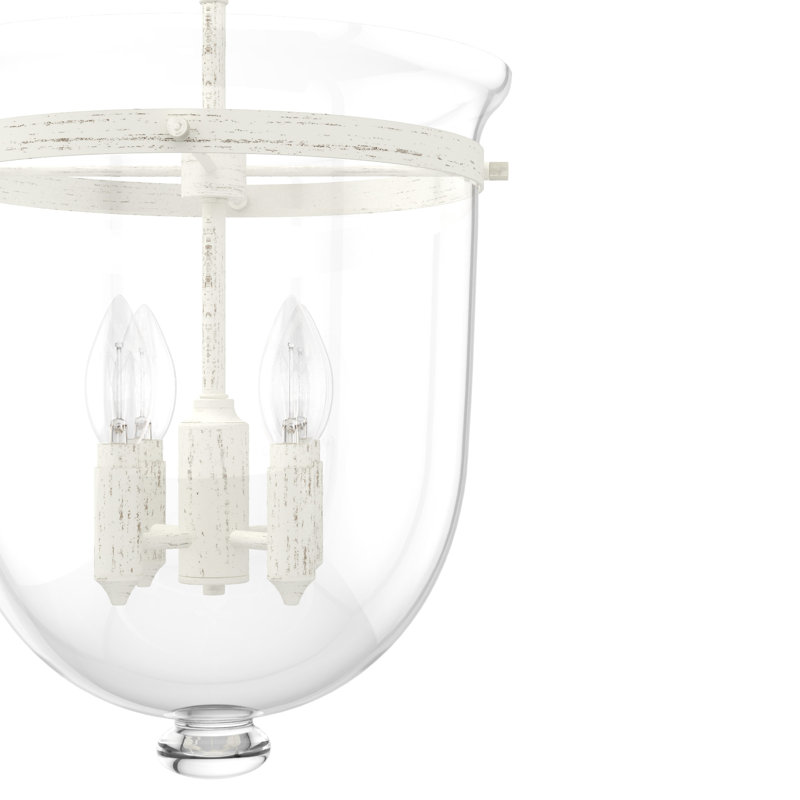 Belltown 4 - Light Urn Pendant, White