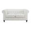 Causeuse Chesterfield en cuir Sanor-99429983