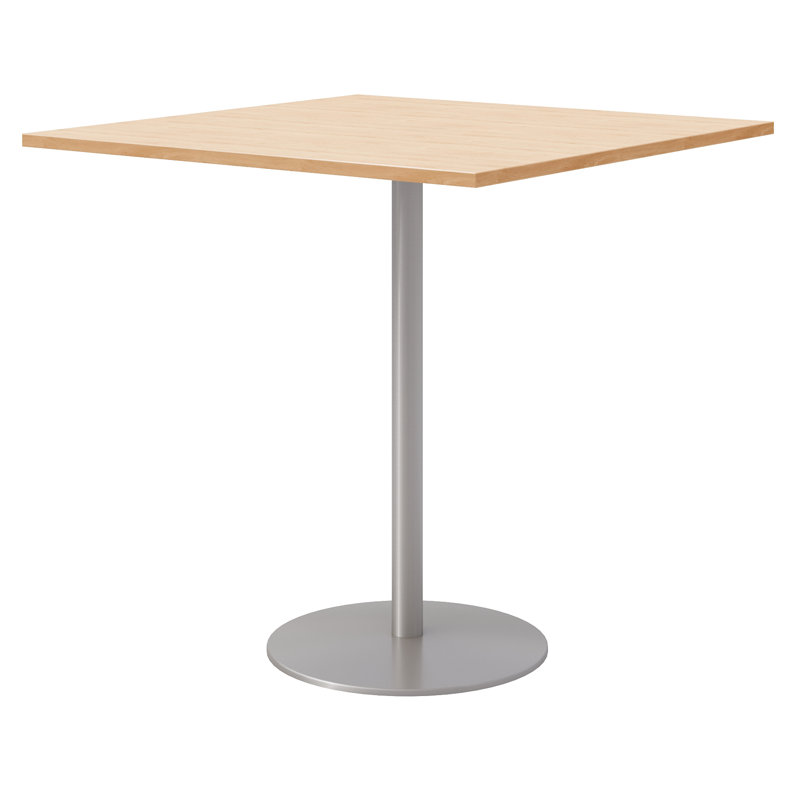Bar Height Dining Table, 42" H x 42" L x 42" W, Maple