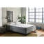 Grand matelas 10 po avec mousse viscoélastique imprégnée de gel et 884 ressorts ensachés - Support de bord favorisant la floraison
