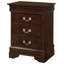 Table de chevet avec table de chevet 3 tiroirs Citronelle-41524247
