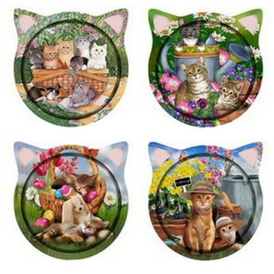 Ceramic 4 Piece Coaster Set